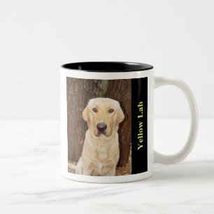 Tasse 2 Couleurs Laboratoire jaune