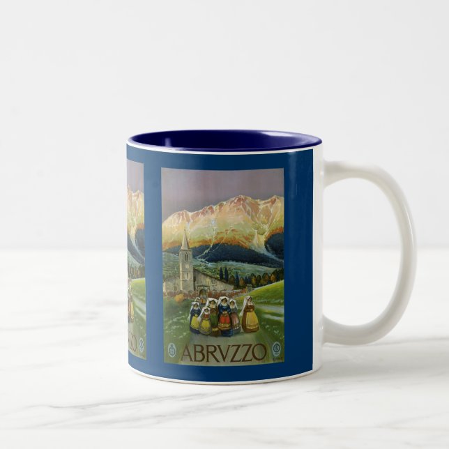Tasse 2 Couleurs L'Abruzzo (Droit)