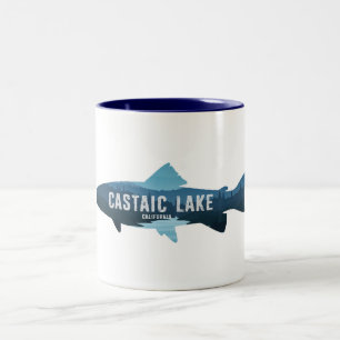 Tasse 2 Couleurs Lac Castaic Californie Poisson
