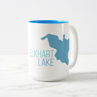 Tasse 2 Couleurs Lac Elkhart, le Wisconsin