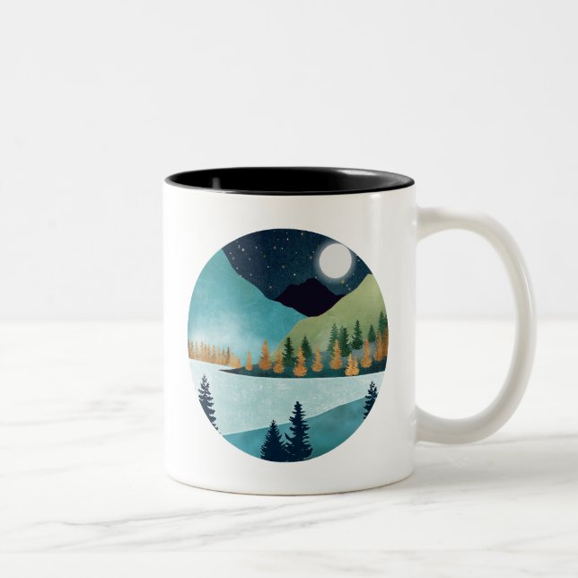 Tasse 2 Couleurs Lac Moonrise (Droit)