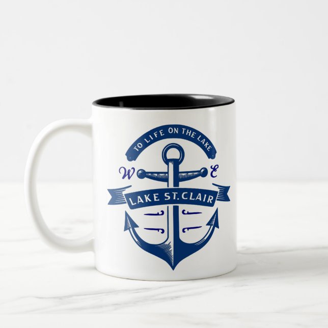 Tasse 2 Couleurs Lac St. Clair (Gauche)