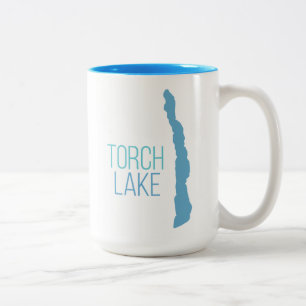 Tasse 2 Couleurs Lac torch, le comté de Kalkaska, Michigan