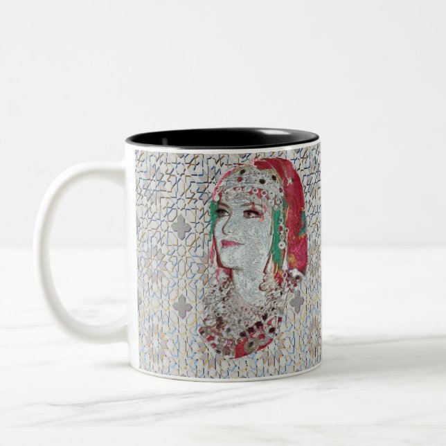 Tasse 2 Couleurs Lady of Atlas II (Gauche)