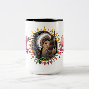 Tasse 2 Couleurs Lady Sioux