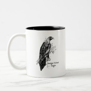 Tasse 2 Couleurs L'aigle à écorce.
