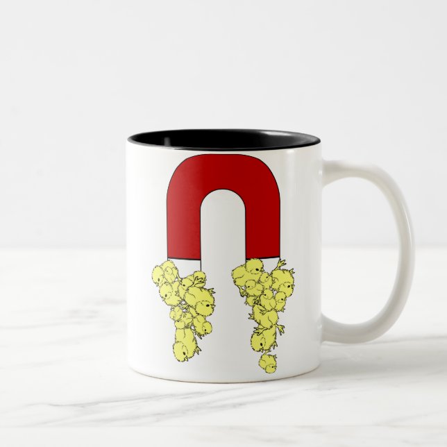 Tasse 2 Couleurs L'aimant $17,95 deux de poussin a modifié la (Droit)