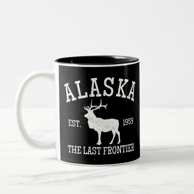 Tasse 2 Couleurs L'Alaska La Dernière Frontière (Gauche)
