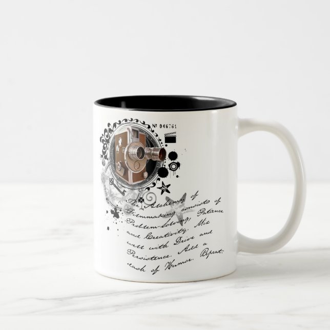 Tasse 2 Couleurs L'alchimie du cinéma (Droit)