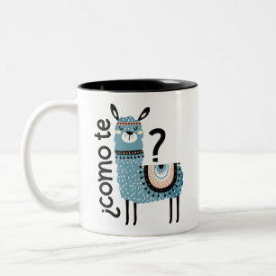 Tasse 2 Couleurs Lama de te de Como