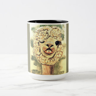 Tasse 2 Couleurs Lama idiot