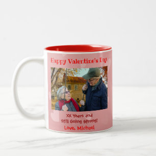Tasse 2 Couleurs L'amour de la Saint Valentin pour une amie