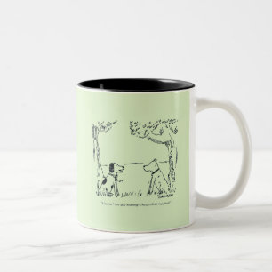 Tasse 2 Couleurs L'amour du chien