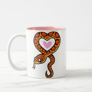 Tasse 2 Couleurs L'amour du serpent