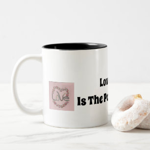 Tasse 2 Couleurs L'Amour Est Le Pouvoir De Tout