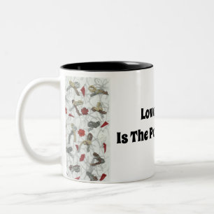 Tasse 2 Couleurs L'amour......Le Pouvoir De Tout Ça