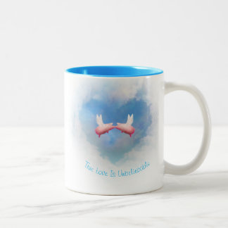Tasse 2 Couleurs L'Amour Véritable Est Des Chiens Incroyables En Am