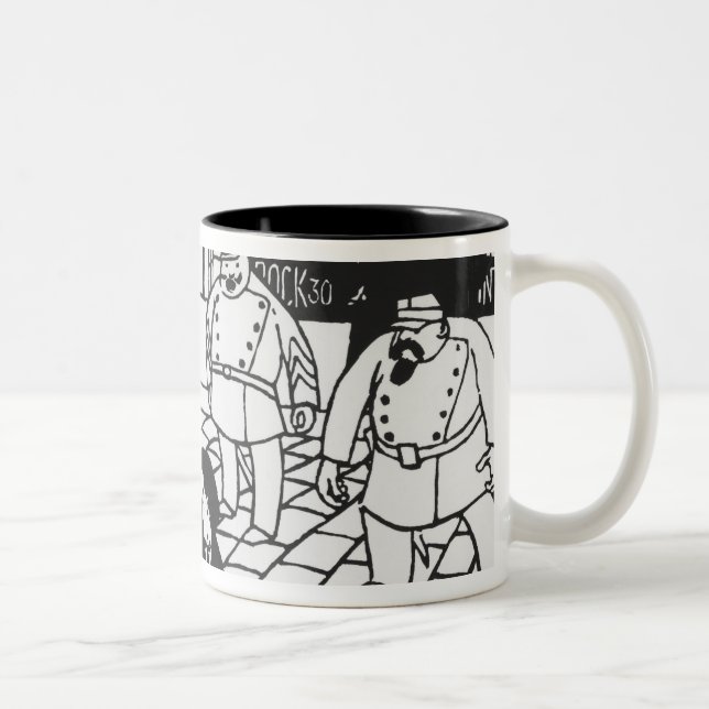Tasse 2 Couleurs L'anarchiste, 1892 (Droit)