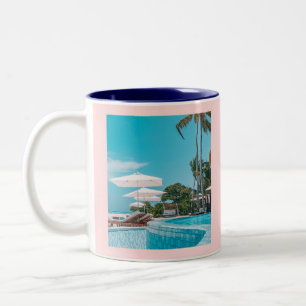 Tasse 2 Couleurs Lancement de livre d'auteur   Conception promotion