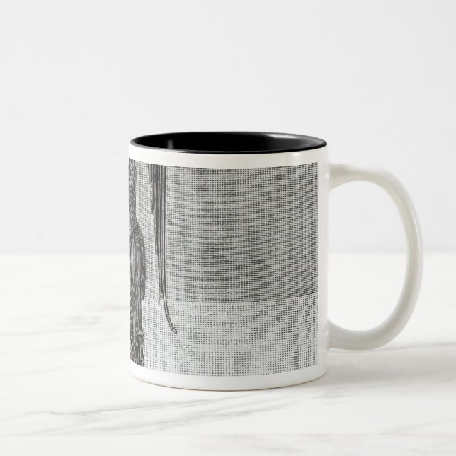 Tasse 2 Couleurs L'ange, tenant les clés de l'enfer (Droit)