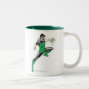 Tasse 2 Couleurs Lanterne verte dirigeant l'anneau