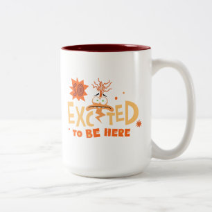 Tasse 2 Couleurs L'Anxiété "Si Heureuse D'Être Ici"