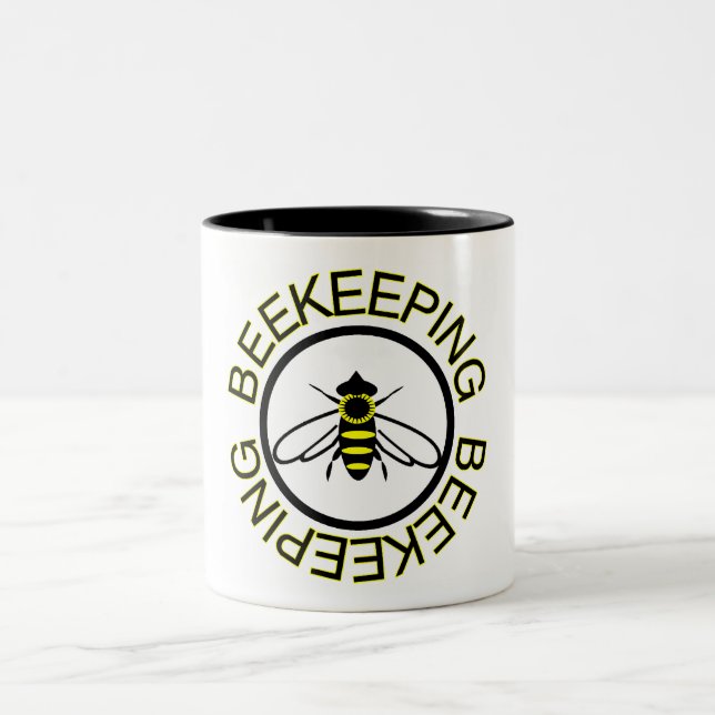Tasse 2 Couleurs L'apiculture (Centre)