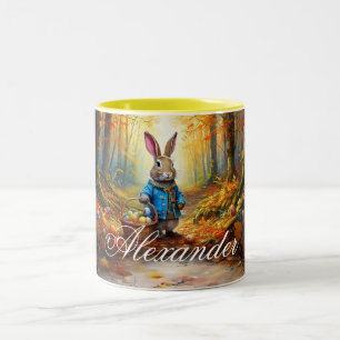 Tasse 2 Couleurs Lapin de Pâques 