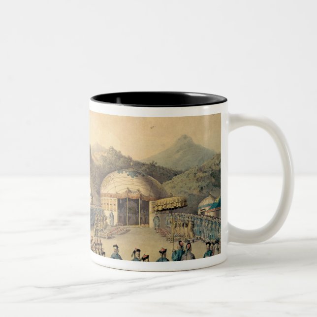 Tasse 2 Couleurs L'approche de l'empereur de la Chine (Droit)