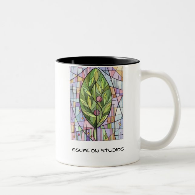 Tasse 2 Couleurs L'arbre des studios d'Ascalon "de la vie " (Droit)