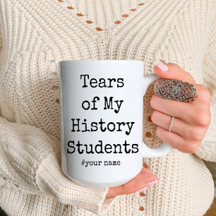 Tasse 2 Couleurs Larmes de mon histoire Étudiants amusants professe