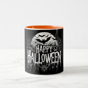 Tasse 2 Couleurs L'art d'Halloween vintage