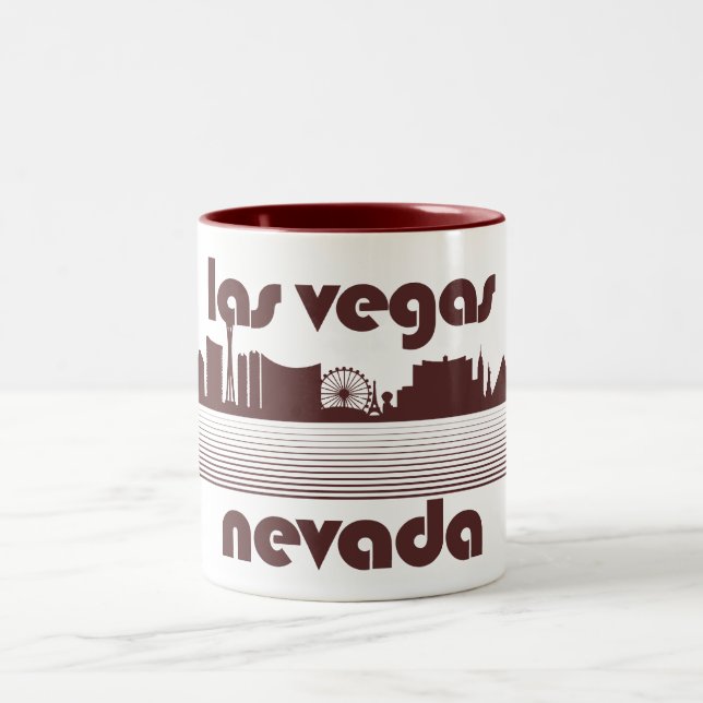 Tasse 2 Couleurs Las Vegas Nevada (Centre)