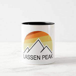 Tasse 2 Couleurs Lassen Peak California Retro