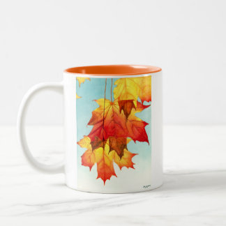 Tasse 2 Couleurs L'automne est dans les airs !