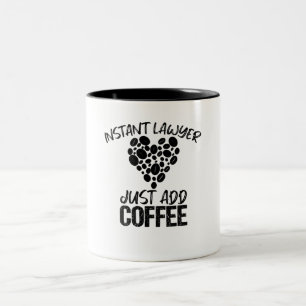 Tasse 2 Couleurs Lawyer instantané