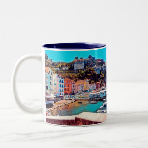 Tasse 2 Couleurs ldp SORRENTO - panorama - plage -