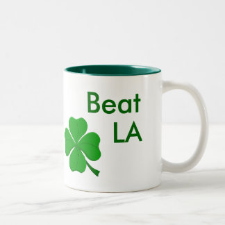 Tasse 2 Couleurs Le battement, LA, disparaissent, des Celtics