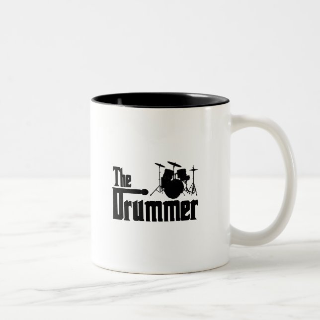 Tasse 2 Couleurs Le batteur (Droit)