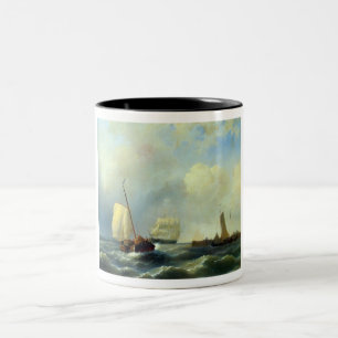 Tasse 2 Couleurs Le Bord De Mer En Journée