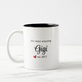 Tasse 2 Couleurs Le cadeau photo le plus Extraordinaire Gigi Est Da