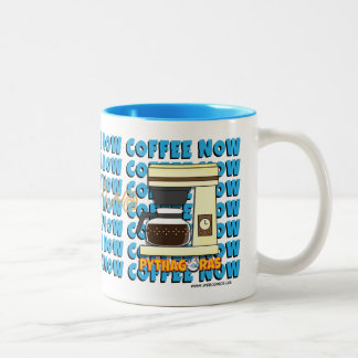 Tasse 2 Couleurs Le café attaquent maintenant