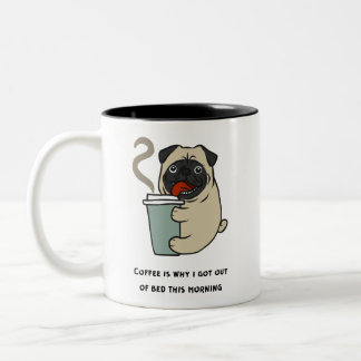 Tasse 2 Couleurs Le café est la raison pour laquelle je suis sorti