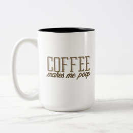 Tasse 2 Couleurs Le café me fait du café