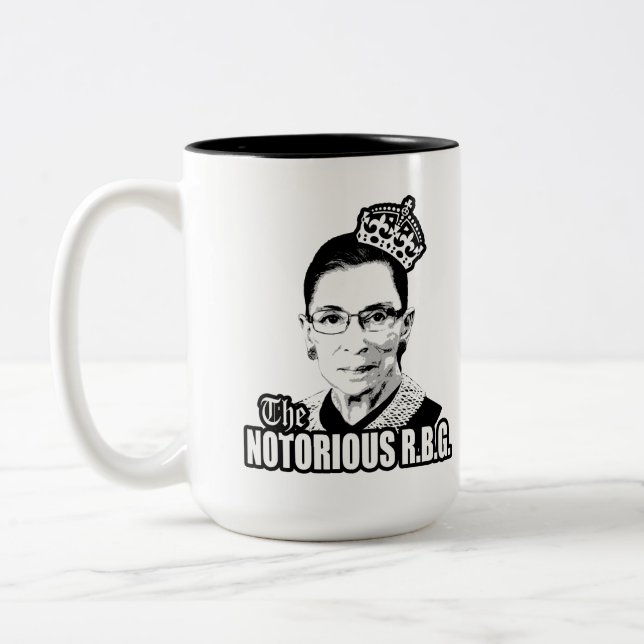 Tasse 2 Couleurs Le célèbre R.B.G. (Gauche)