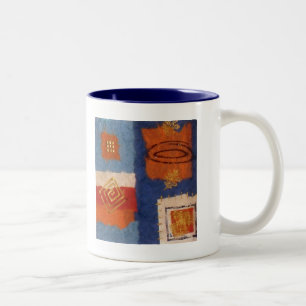 Tasse 2 Couleurs Le concepteur ajuste l'anniversaire