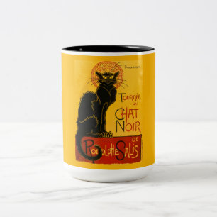 Tasse 2 Couleurs Le Conversation Noir Le Chat Noir