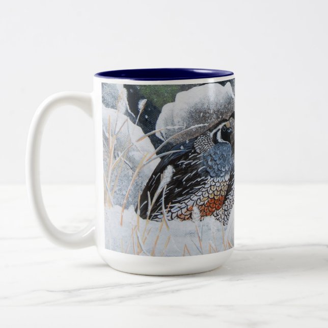 Tasse 2 Couleurs Le Couple Cosy (Gauche)