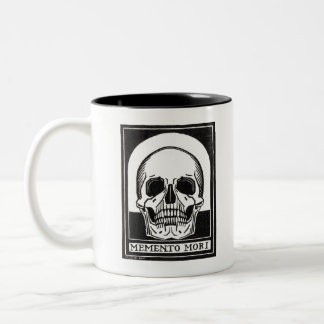 Tasse 2 Couleurs Le crâne Memento Mori