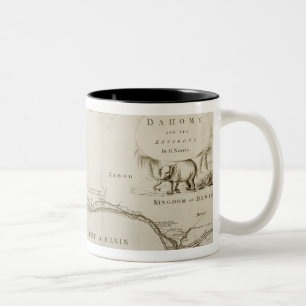 Tasse 2 Couleurs Le Dahomey et ses environs, 'de l'histoire de Dah